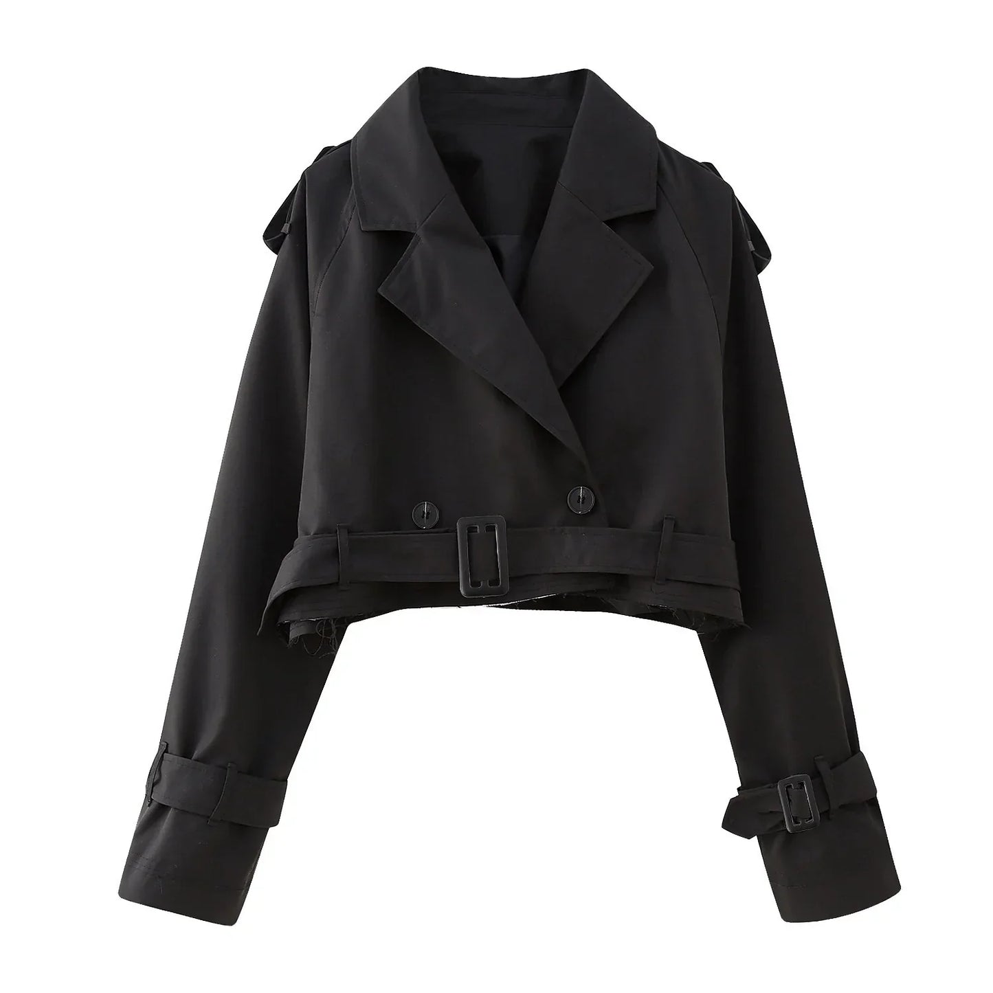 DOLCI - CROPPED TRENCHCOAT